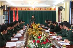 Trung tướng Ngô Minh Tiến thăm, kiểm tra tại Lữ đoàn Công binh 575